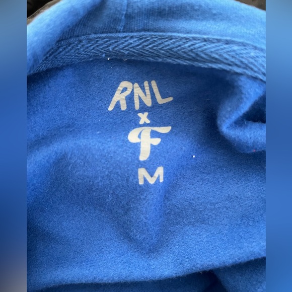 Rich and Lonely X Formal Blue Sweatshirt Hoodie sz M - Picture 7 of 11